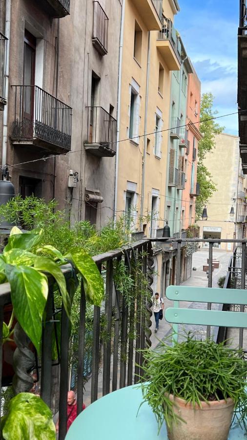 Appartamento Apartamento Con Encanto Y Terraza En Barri Vell De Girona, El Cul De La Lleona Esterno foto